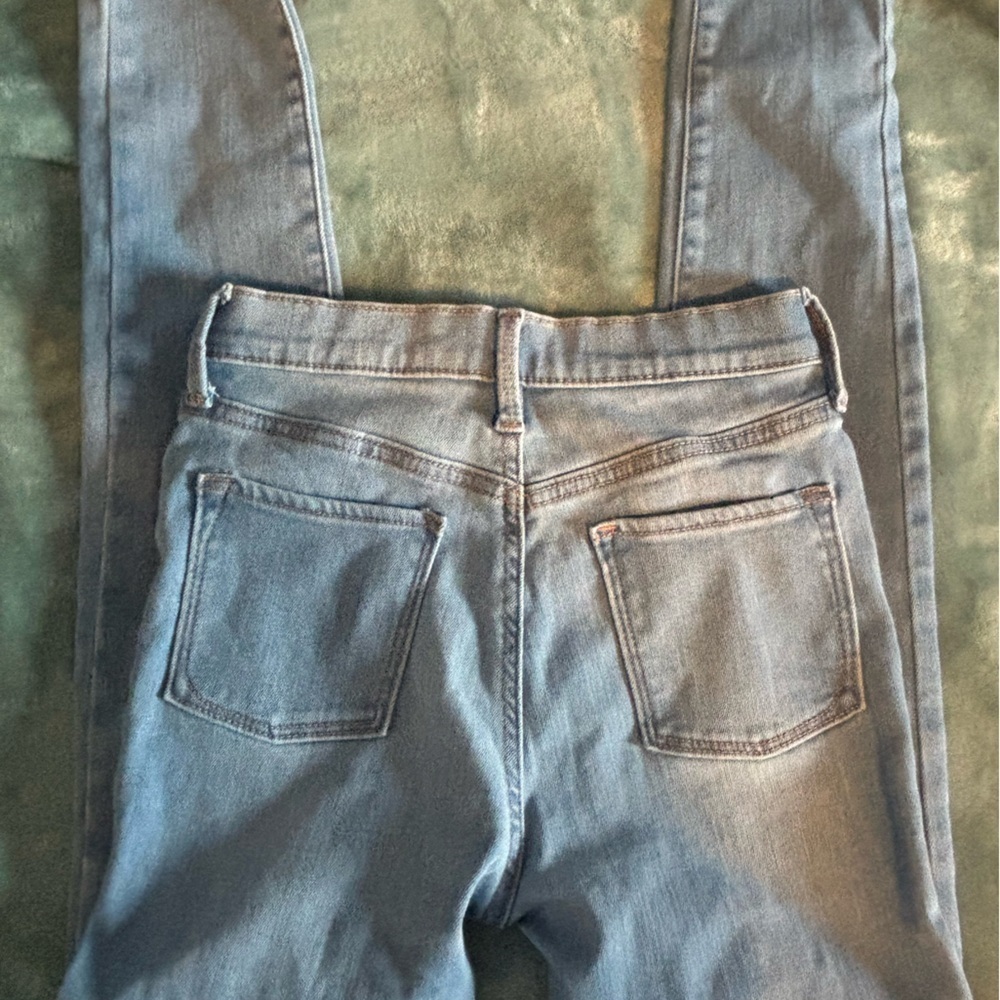 2 pair Girls Old Navy Rock Star jeggings. Size 12 adjustable waist. - Picture 3 of 14